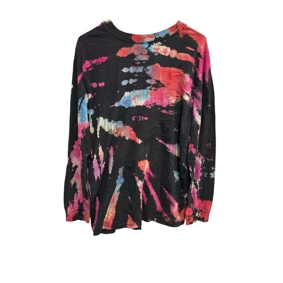 No Boundaries NWT Womens Multicolor Tie Dye Long Sleeve Shirt SZ XXL - Picture 2 of 11